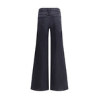 Mother Denim Black Cotton Jeans Denim Mother Denim