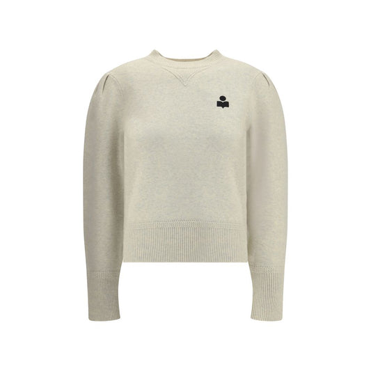 Marant Etoile Cream Cotton Sweatshirt Marant Etoile