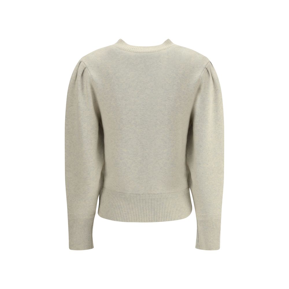 Marant Etoile Cream Cotton Sweatshirt Marant Etoile