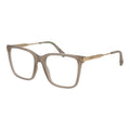 Polaroid beige polyamide eyeglass frames with clear lenses, lightweight and stylish for everyday wear.
