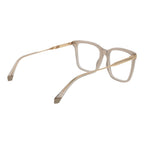 Polaroid beige polyamide glasses frames with sleek design and clear lenses, showcasing lightweight, durable eyewear style.