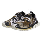 Dolce & Gabbana Multicolor Sorrento Low Top Sneakers Shoes - Eljoys Fashion 