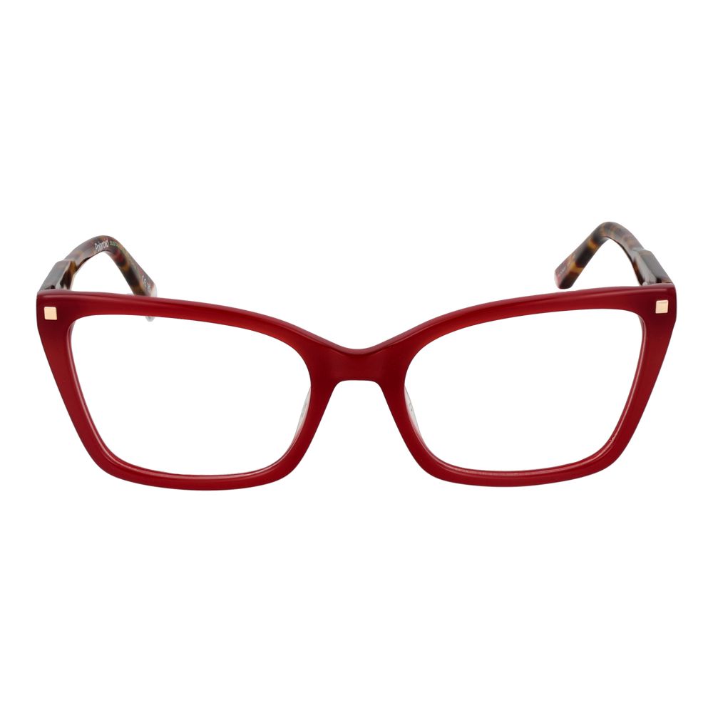 Polaroid Burgundy Acetate Glasses Frames