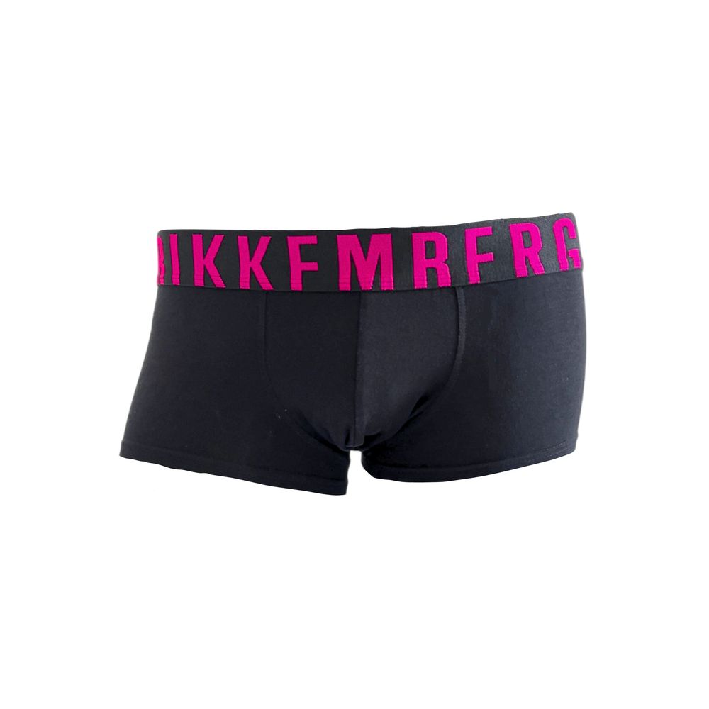 Bikkembergs Black Cotton Men's Boxer - Eljoys Fashion 