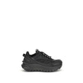 Moncler Black Calf Leather Bos Taurus Athletic Sneakers Moncler