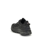 Moncler Black Calf Leather Bos Taurus Athletic Sneakers Moncler