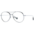 Moncler Gray Metal Glasses Frames