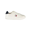 Tommy Hilfiger Bianco polyurethane women’s sneaker with white design and sporty style.