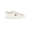 Tommy Hilfiger Bianco polyurethane men's sneaker with white upper and sporty design, casual footwear for everyday wear.