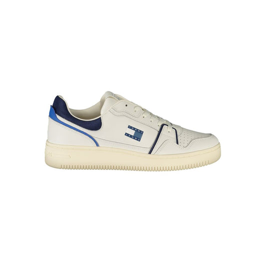 Tommy Hilfiger Bianco Polyurethane Men Sneaker Tommy Hilfiger