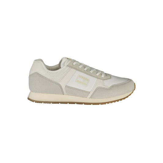 Tommy Hilfiger Bianco Polyurethane Men Sneaker Tommy Hilfiger