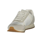 Tommy Hilfiger Bianco men's polyurethane sneaker with white design and casual athletic style.
