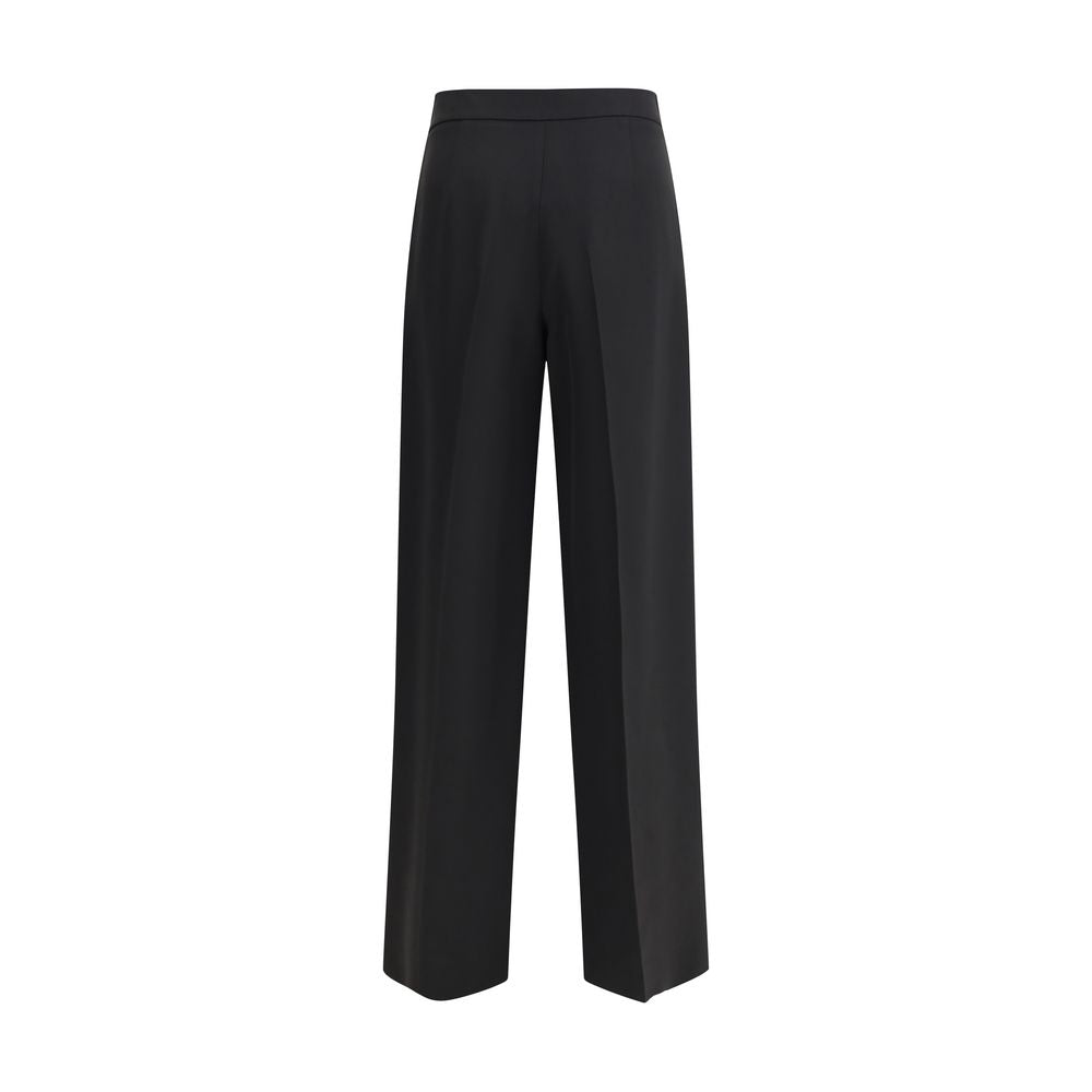 Giorgio Armani Silk crepe cady one-dart Pants Giorgio Armani