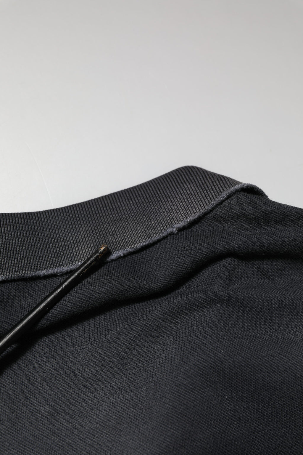Dolce & Gabbana Gray Cotton Crown Collared Men Polo T-shirt