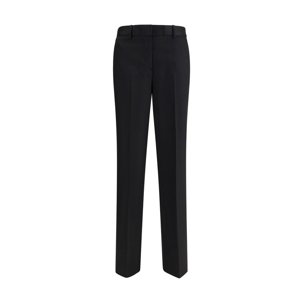 Lardini Black Wool Oves Aries Pants - Eljoys Fashion 
