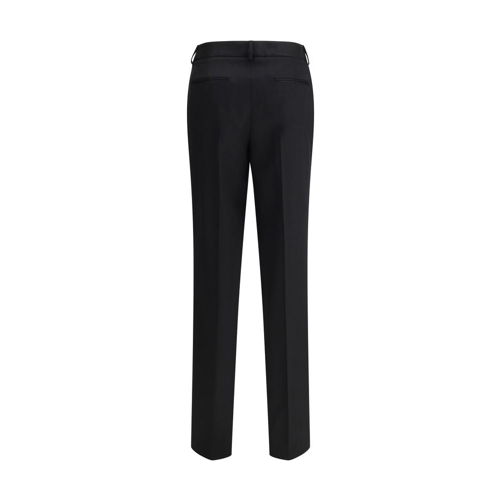 Lardini Black Wool Oves Aries Pants - Eljoys Fashion 