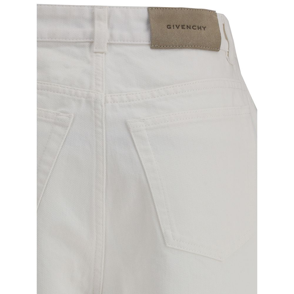 Givenchy White Cotton Jeans Denim Givenchy