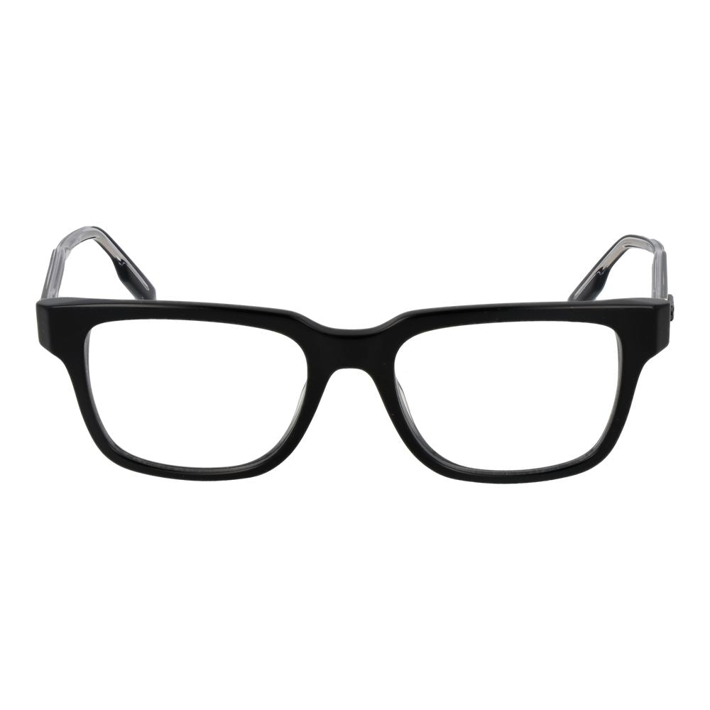 Ermenegildo Zegna Black Acetate Glasses Frames