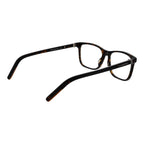Ermenegildo Zegna brown acetate glasses frames with sleek design and glossy finish, showcasing elegant eyewear style.