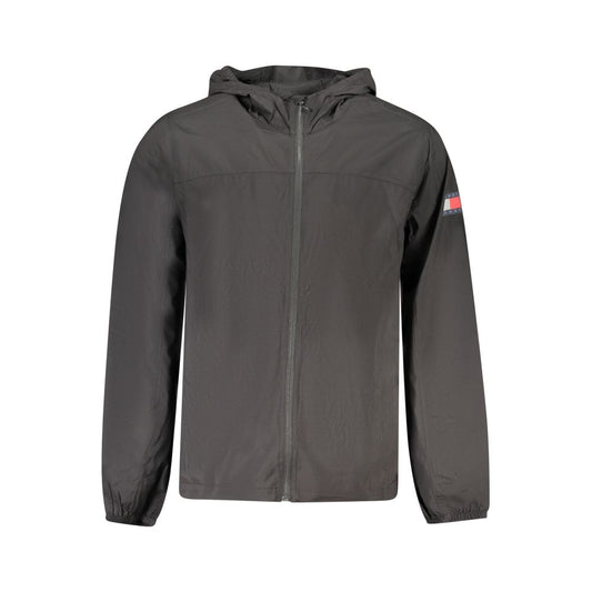 Tommy Hilfiger Black Polyamide Men's Jacket Tommy Hilfiger