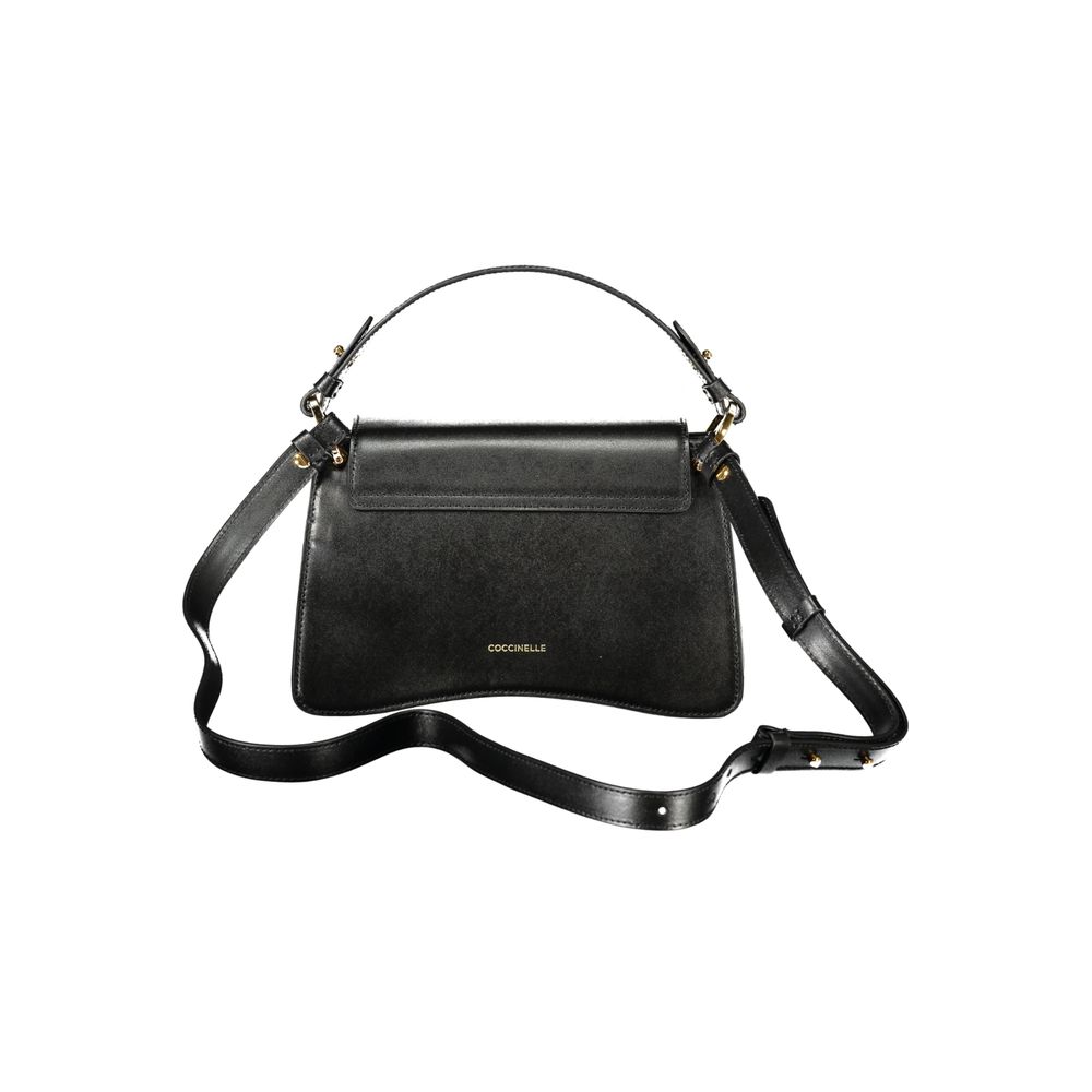 Coccinelle Black Leather Handbag