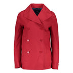 Gant Rosso Cotton Women Jacket Gant