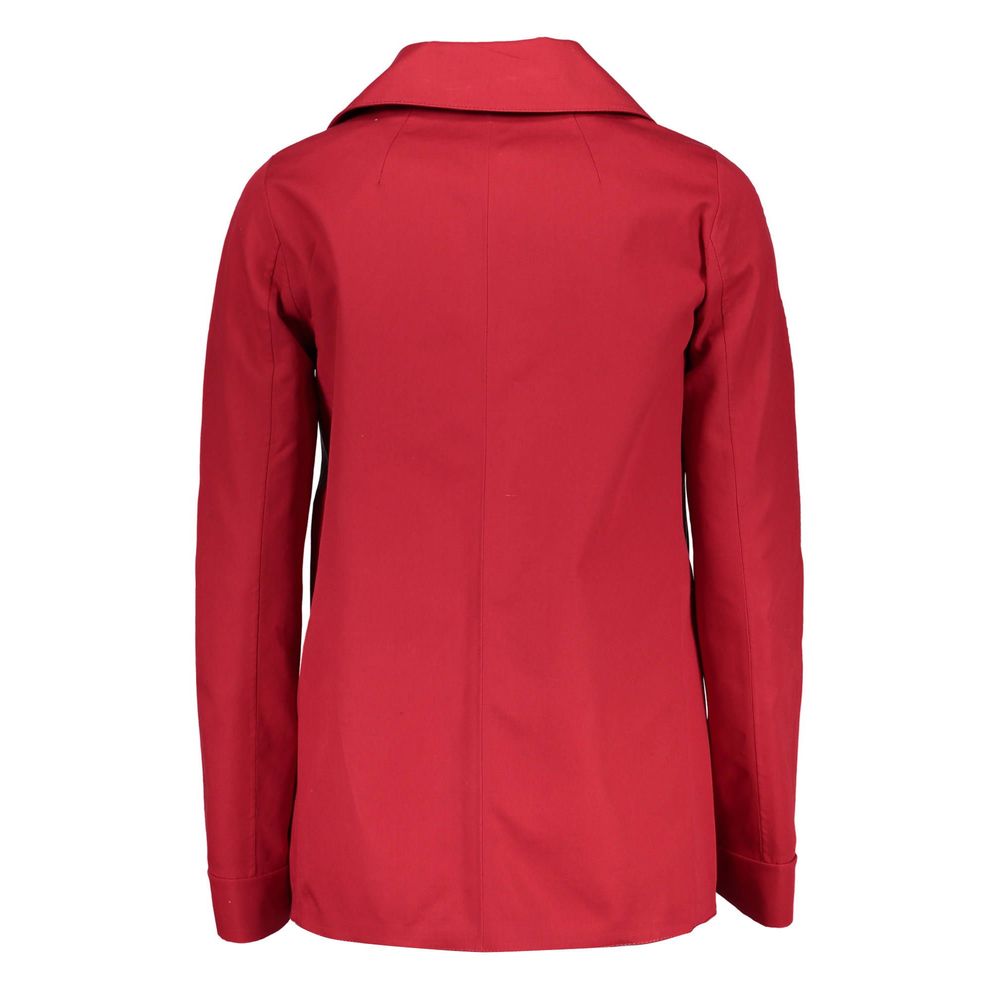 Gant Rosso Cotton Women Jacket Gant
