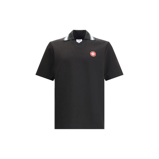 Casablanca Polo Shirt with logo patch