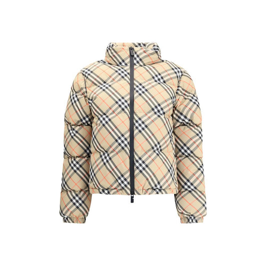 Burberry Check Down Jacket