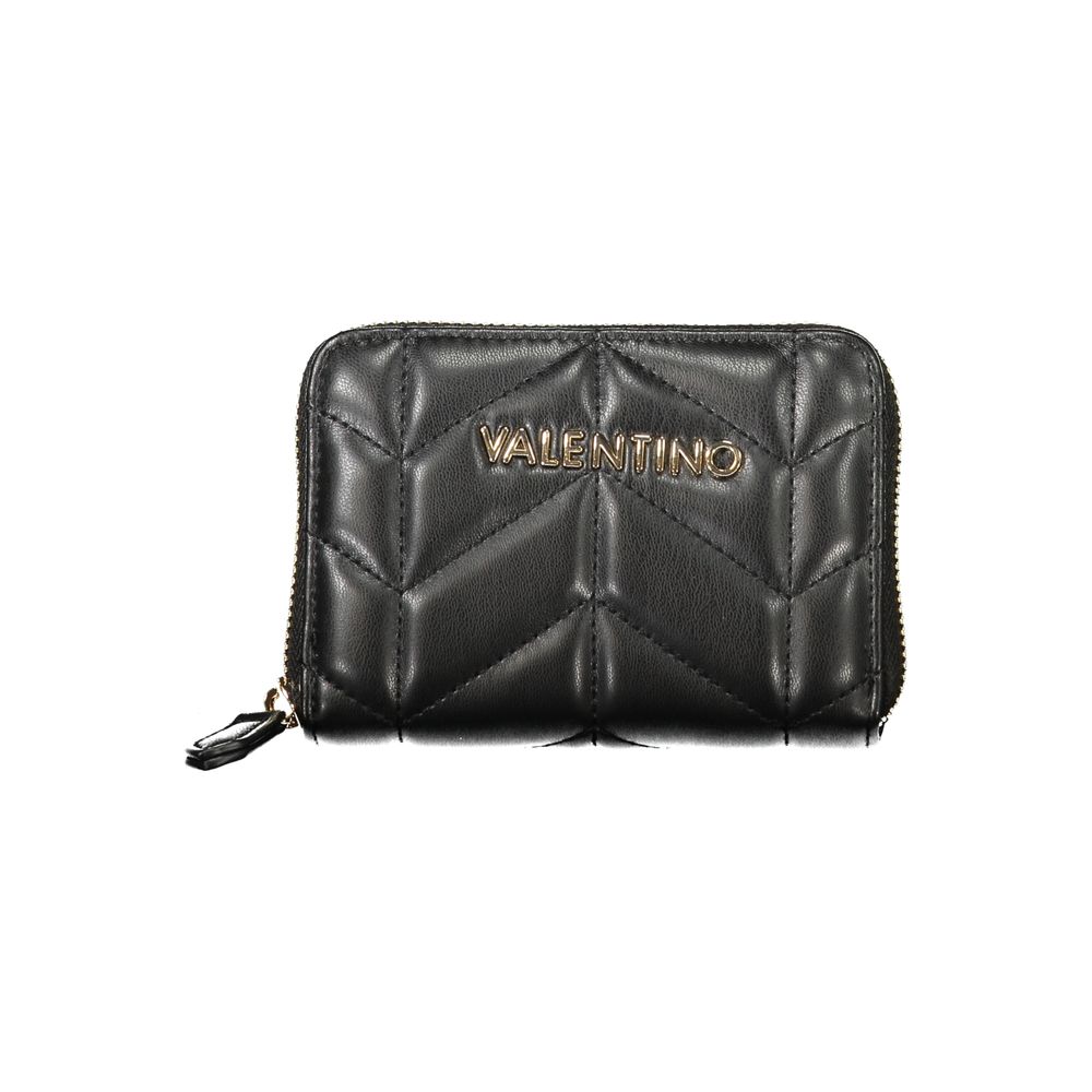 Mario Valentino Black Polyurethane Women Wallet Mario Valentino