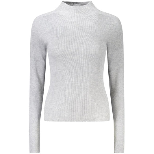 Guess Jeans Grigio Acrylic Women Sweater Guess Jeans