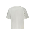 Guess Jeans Bianco Cotton Women T-Shirt Guess Jeans