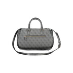 Guess Jeans Nero Poliuretano Women Handbag Guess Jeans