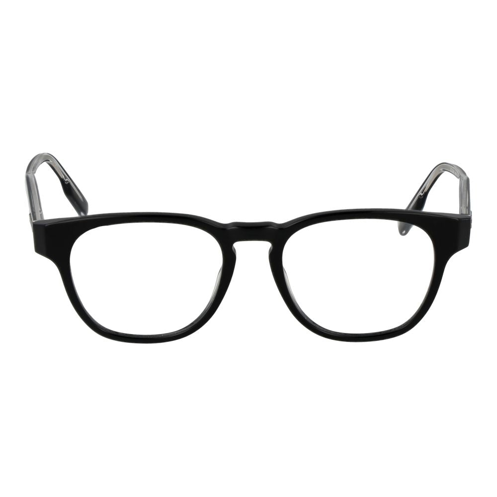 Ermenegildo Zegna Black Acetate Glasses Frames