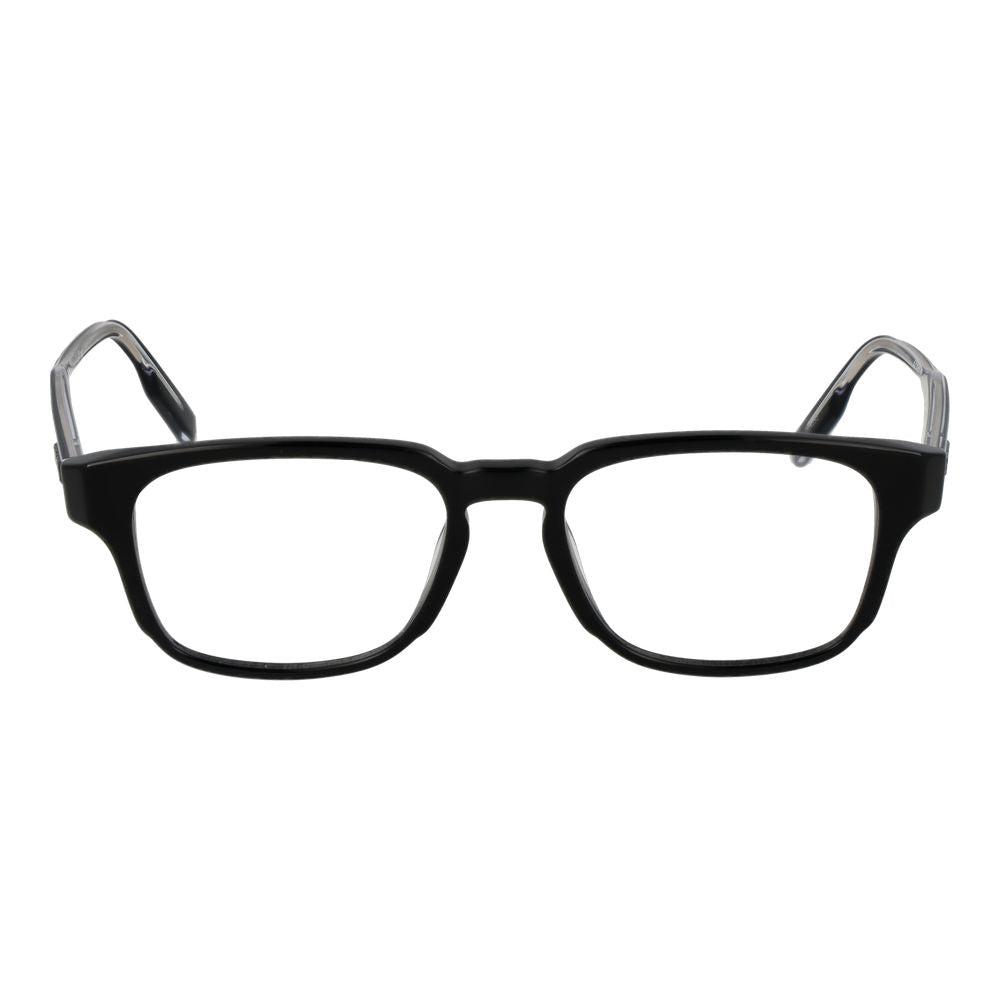Ermenegildo Zegna Black Acetate Glasses Frames