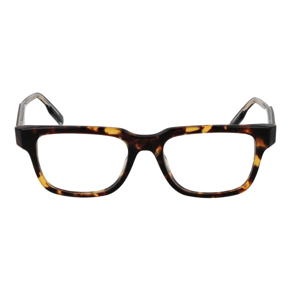 Ermenegildo Zegna Brown Acetate Glasses Frames