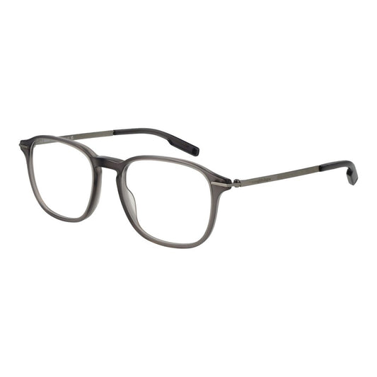 Ermenegildo Zegna Gray Men Glasses Frame