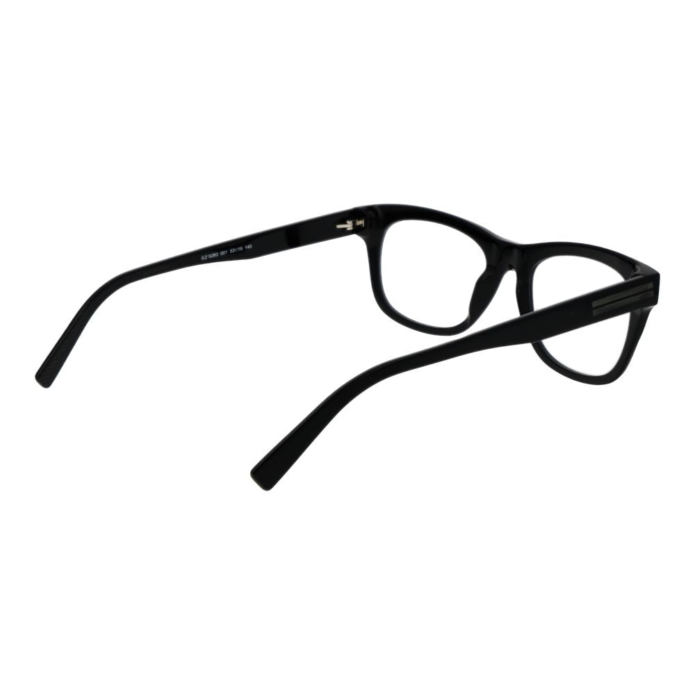 Ermenegildo Zegna Black Acetate Glasses Frames