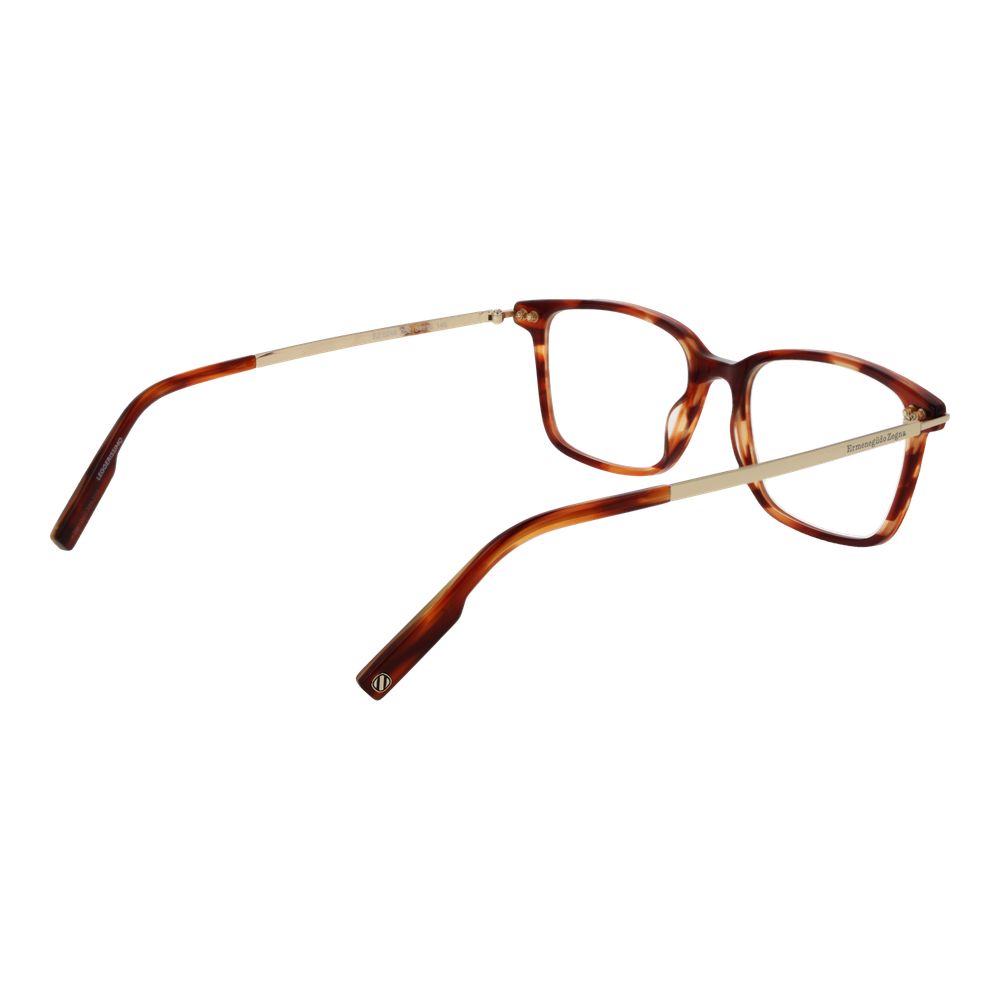 Ermenegildo Zegna Brown Acetate Glasses Frames