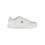 Calvin Klein Bianco Polyurethane Men Sneaker - Eljoys Fashion 