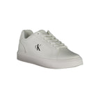 Calvin Klein Bianco Polyurethane Men Sneaker - Eljoys Fashion 