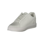 Calvin Klein Bianco Polyurethane Men Sneaker - Eljoys Fashion 