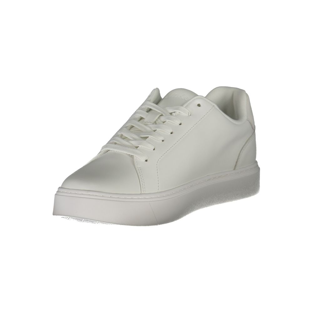 Calvin Klein Bianco Polyurethane Men Sneaker - Eljoys Fashion 