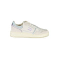 Tommy Hilfiger Bianco polyurethane women's sneaker with white design and casual style, featuring the brand's logo details.