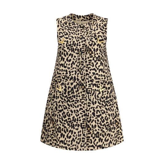 Valentino Leopard-print long Vest Valentino