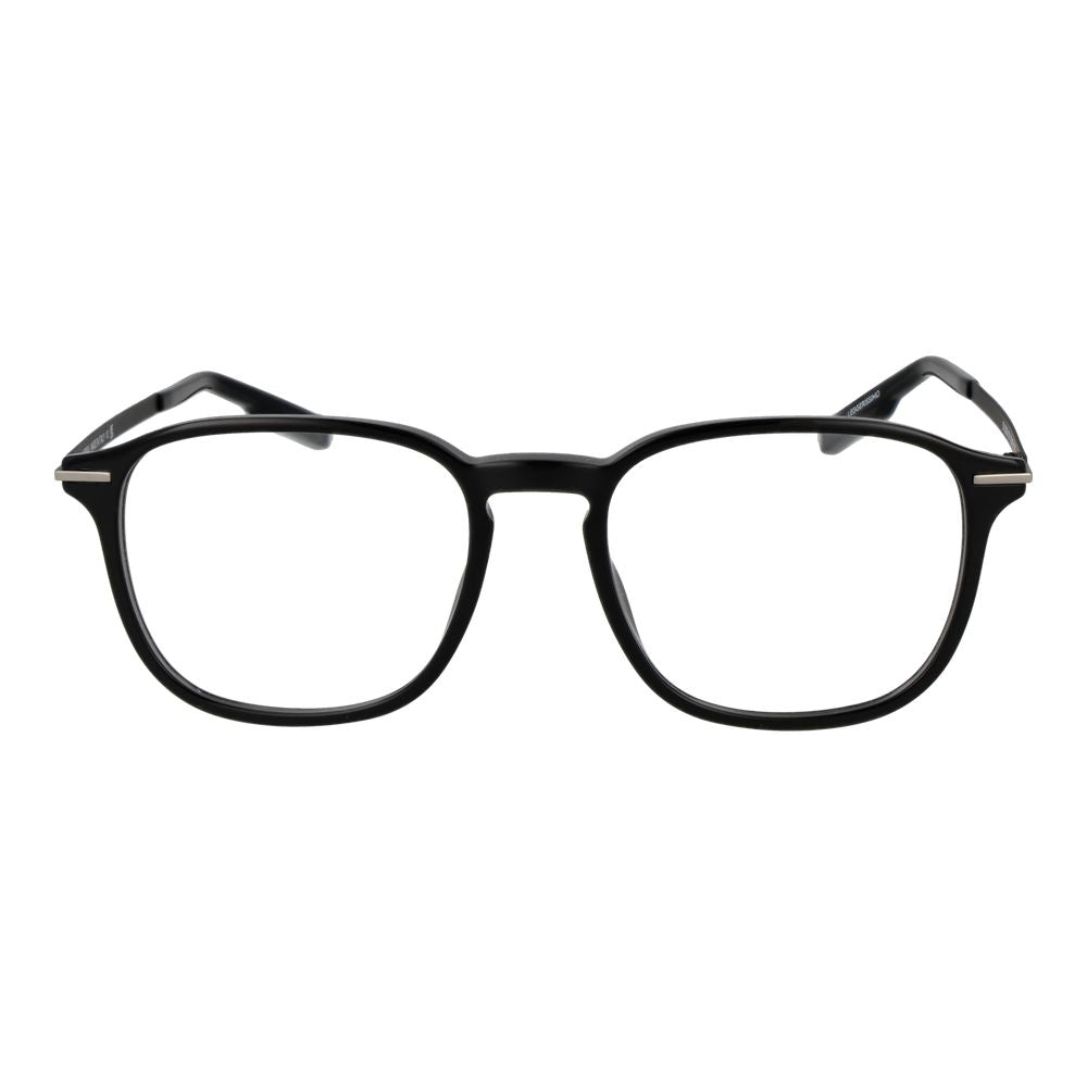 Ermenegildo Zegna Black Acetate Glasses Frames