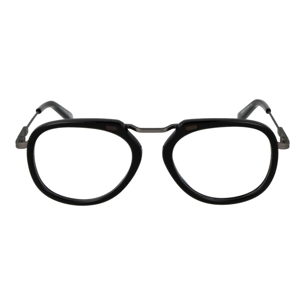Ermenegildo Zegna Black Men Glasses Frame