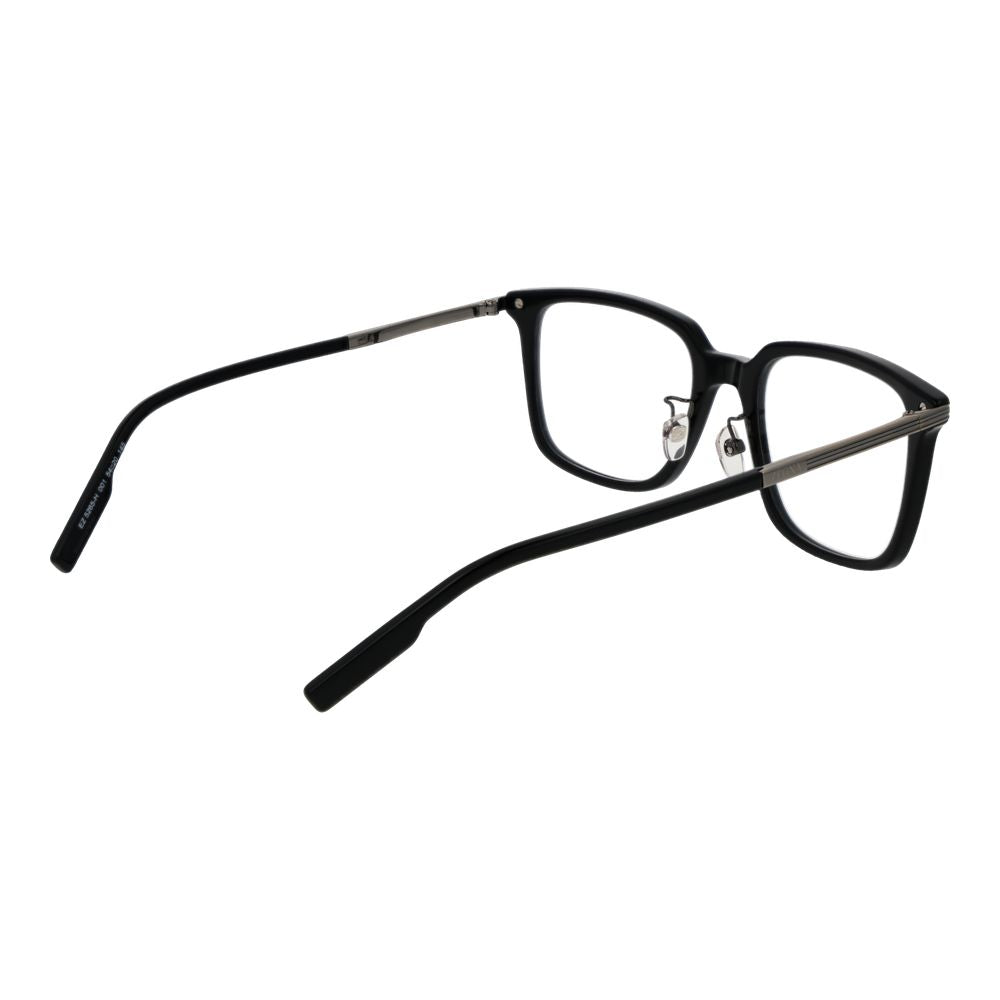 Ermenegildo Zegna Black Acetate Glasses Frames