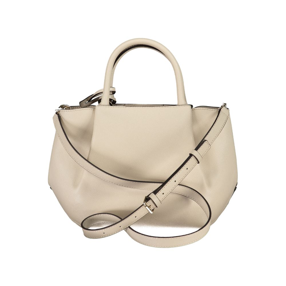 Guess Jeans Beige Polyethylene Women Handbag Guess Jeans
