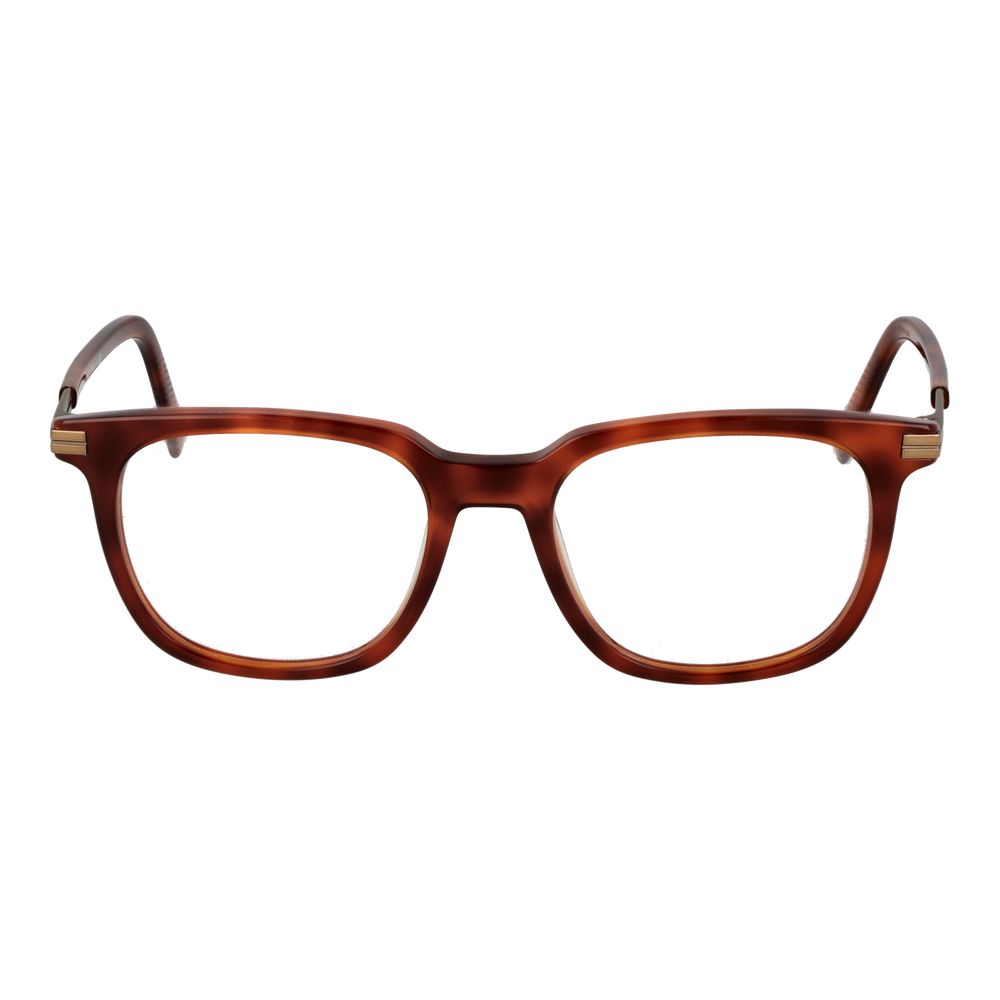 Ermenegildo Zegna Brown Acetate Glasses Frames Ermenegildo Zegna